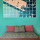 Vintage Scandinavian Banquette / Daybed