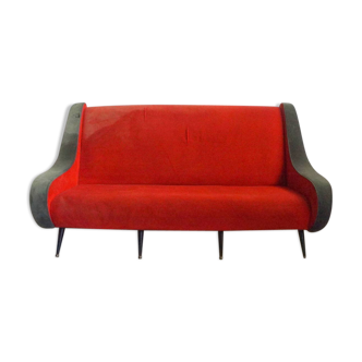 1950 velvet bench