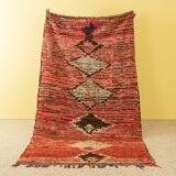 Vintage rehamna, berber teppich, 158 x 290