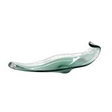 Plat en verre de Murano, Italie années 1960