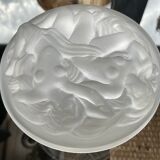 Empty molded glass pocket erotic decoration
