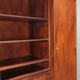 Antique mahogany and brass wardrobe, United Kingdom, 20th century