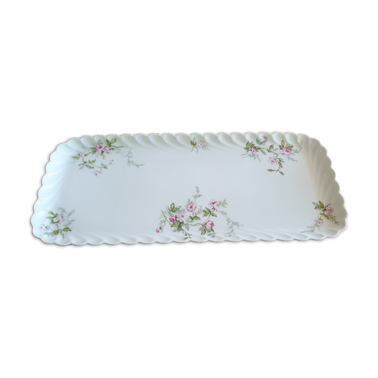 Antique cake dish