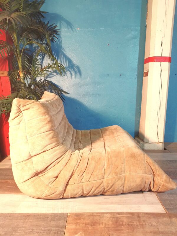 Fauteuil chauffeuse Togo 1980s