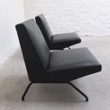 Pair of 'Visiteur' easy chairs by Pierre Guariche for Meurop, 1961