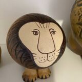 3 Lions in Ceramic by Lisa Larson for Gustavsberg