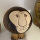 3 Lions in Ceramic by Lisa Larson for Gustavsberg