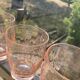 Service of orangeade in antique Rosaline.