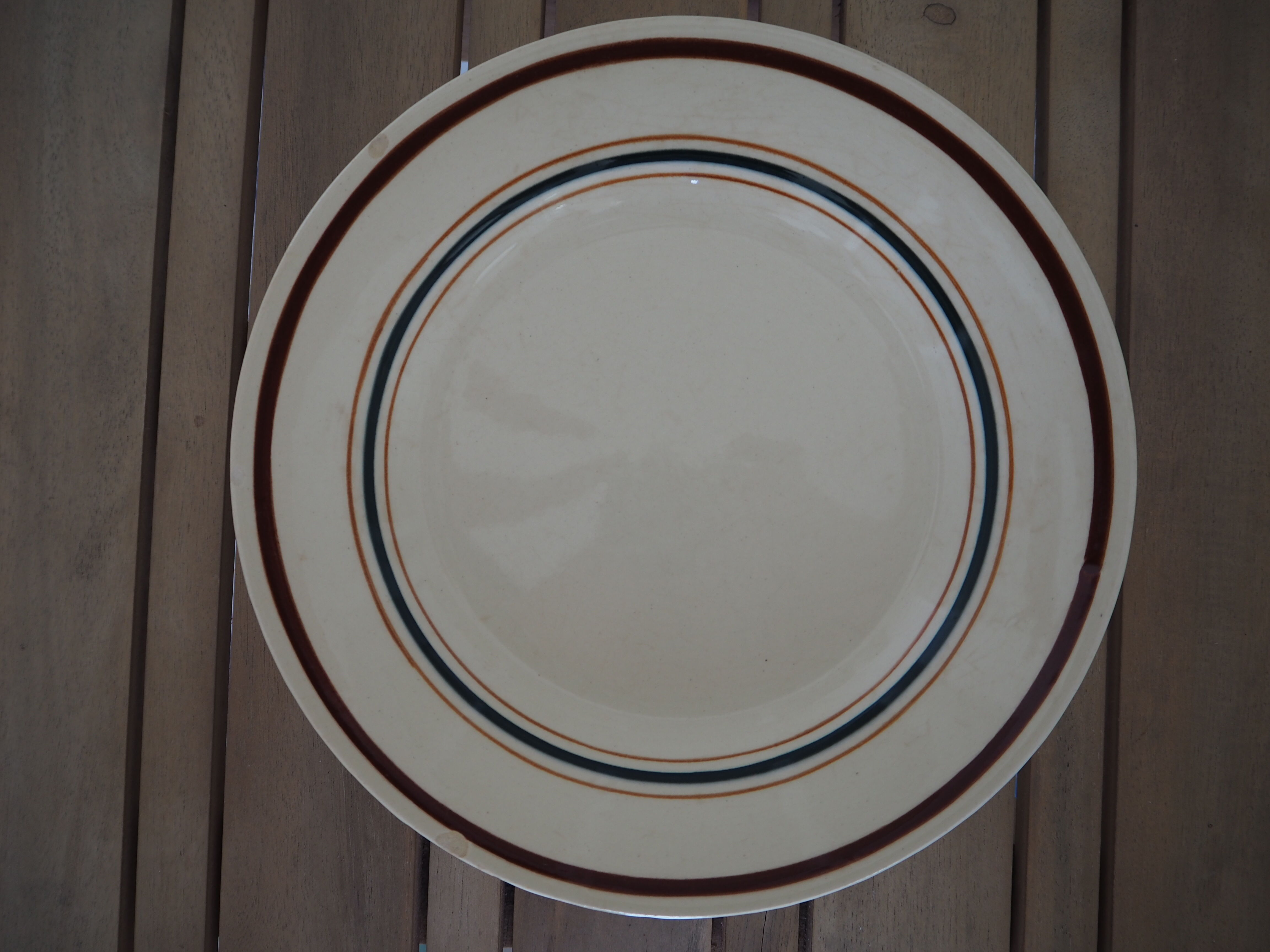 Lot 6 assiettes Gaston Gien