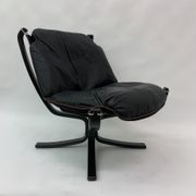 Falcon leather armchair by Sigurd Ressel for Vatne Møbler 1970s