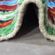 Colourful Berber Rug - 254 x 78 cm