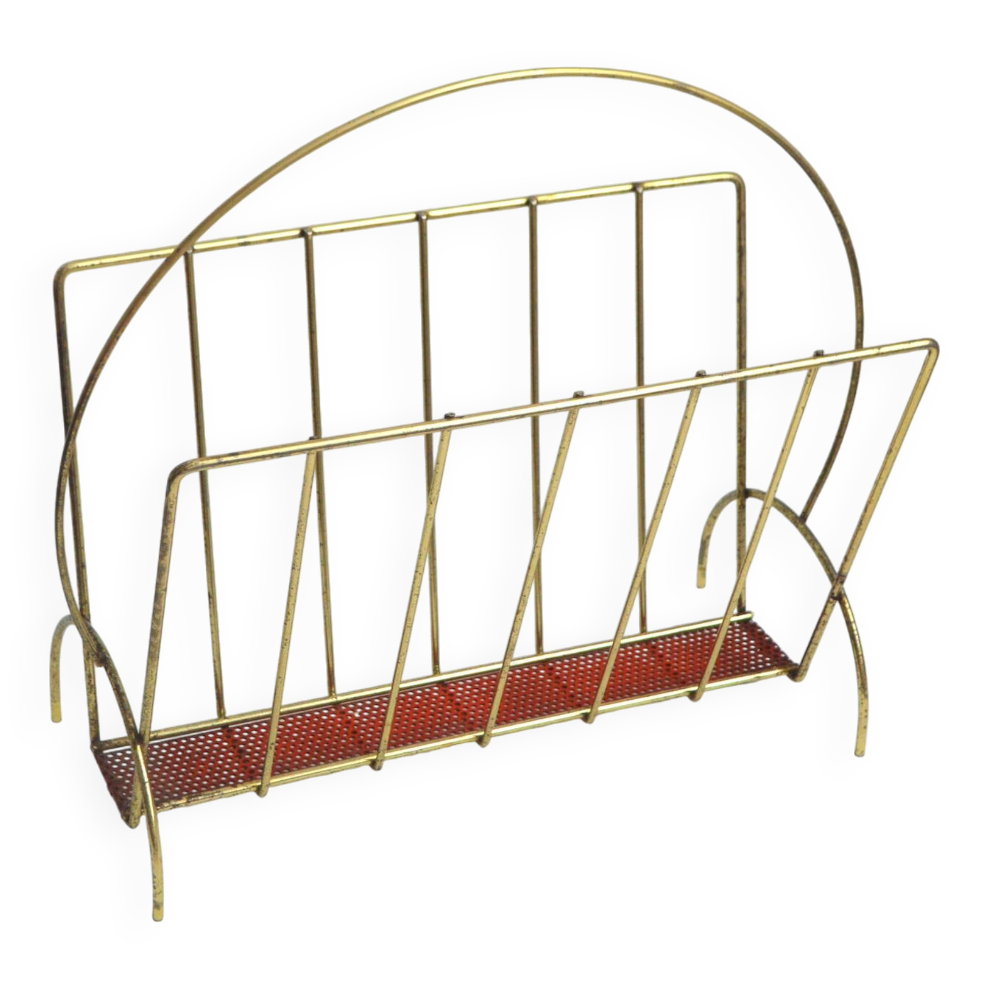 Retro magazine rack
