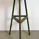 Green Industrial Workshop Stool, 1960s