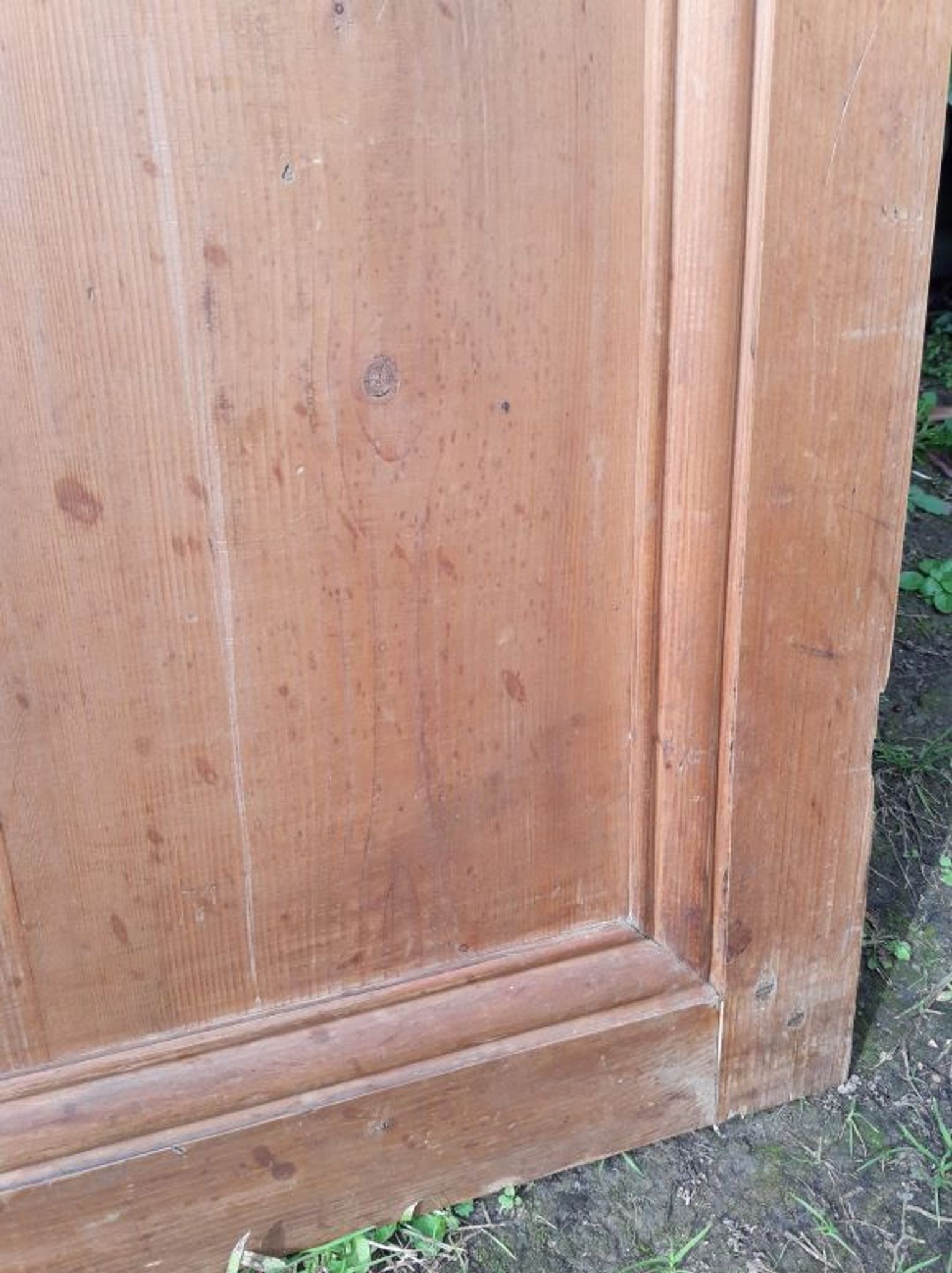 Paire de portes 248x129cm anciennes