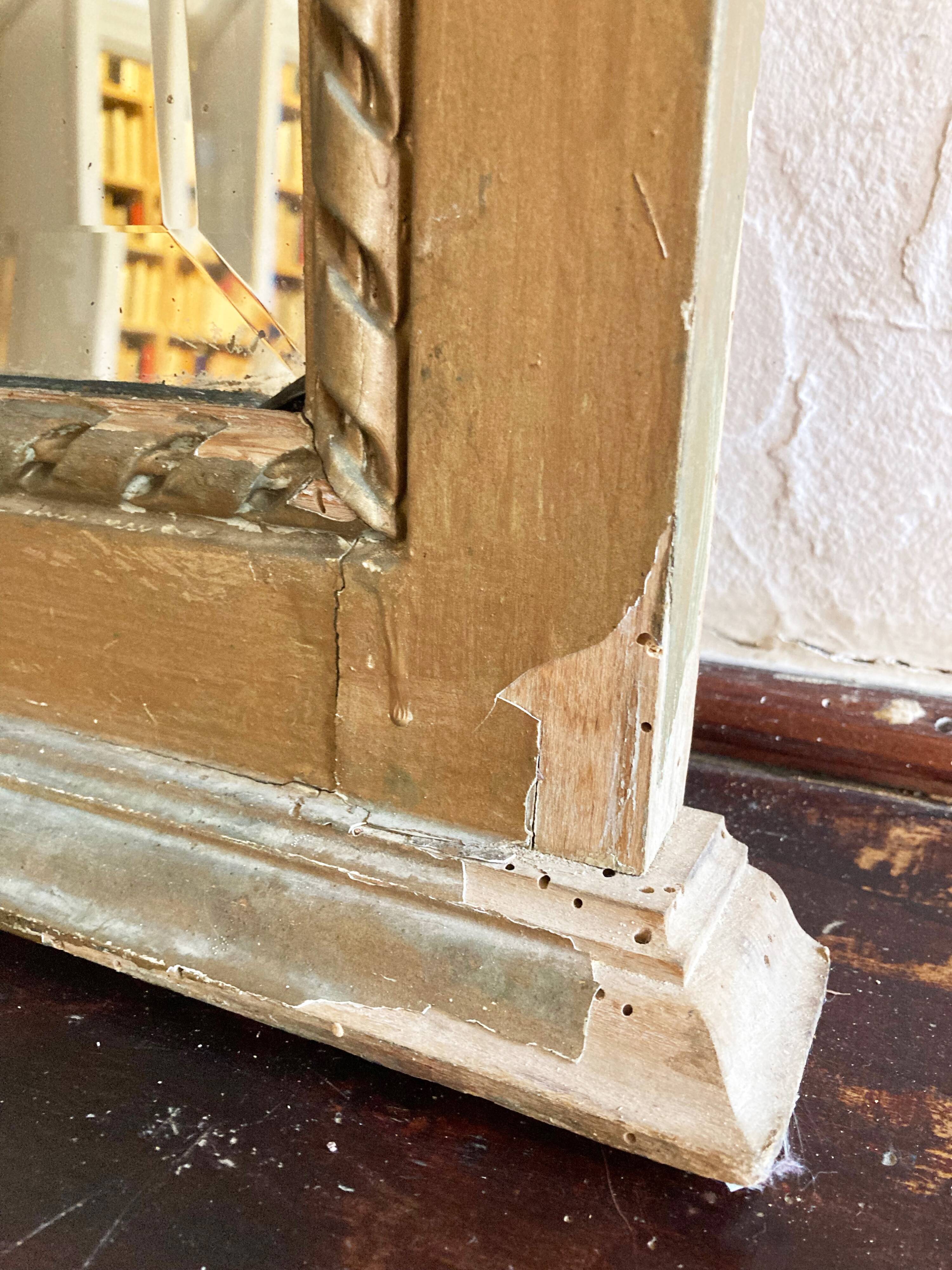 Antique Louis XVI style mirror