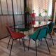 Suite of 5+1 shell chairs Pierre Guariche 1960