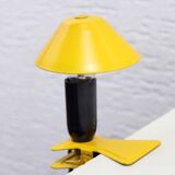 Mushroom lamp on clip
