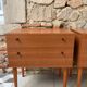 Pair of modernist 3K Mobel bedside tables