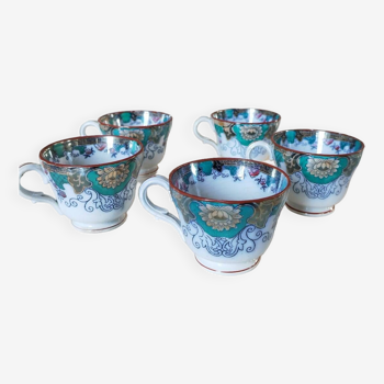 5 Canton Boch Frères cups