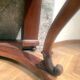 Art Nouveau Italian Wooden Console Table