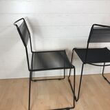Pair of Chairs Spaghetti Giandomenico Belotti 1980