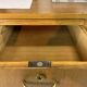 Bureau en chêne bi face années 50