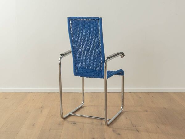 4 chaises cantilever D25 de Marcel Breuer, Tecta