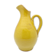 Mustard ceramic pitcher/jug