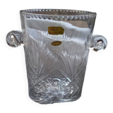 Valery Klein champagne bucket, numbered Baccarat crystal, brand new with certificate.