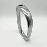 Vase sculptural en fonte d’aluminium — 1980s