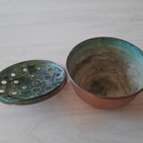 Old copper spikes