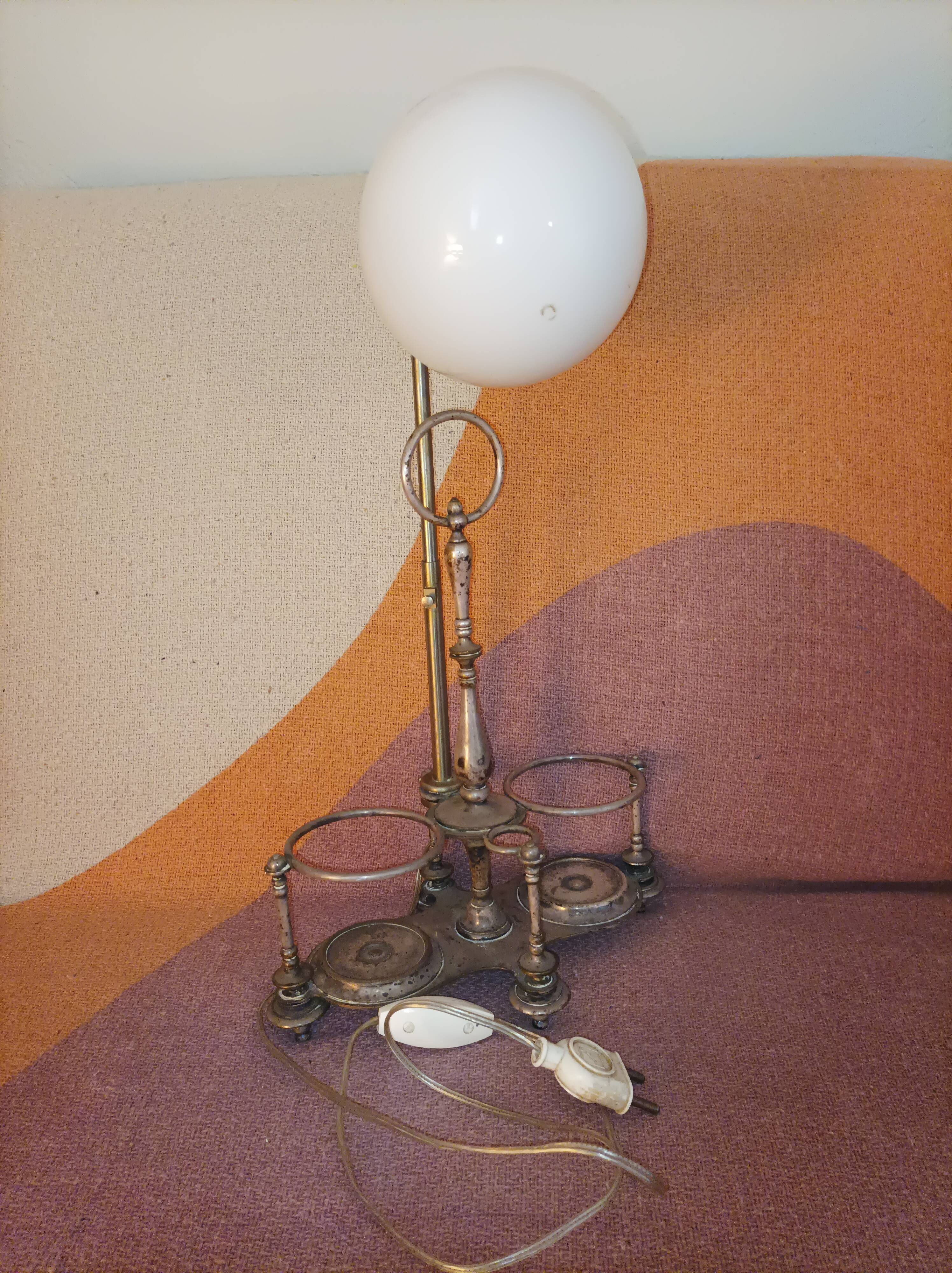 Artdeco lamp signed christofle
