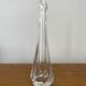 Soliflore vase H27cm signed Cristallerie Lorraine