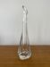 Vase soliflore H27cm signé Cristallerie Lorraine