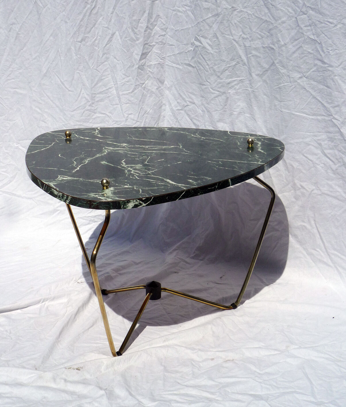 Triangular side table