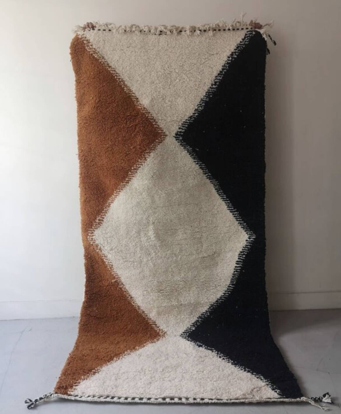 Berber wool rug 250x120cm