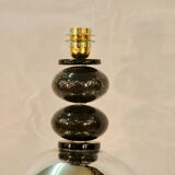 Lamp in aluminium and glass Murano, early 21st century