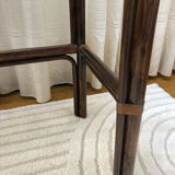 Rattan dressing table with her stool