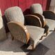 Pair of art deco armchairs
