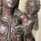 Virgin and Child - Wooden sculpture - 33 cm - France - 18th century