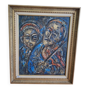 Tableau signé pierre