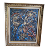 Tableau signé Pierre Strapp