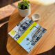 Solid wood coffee table