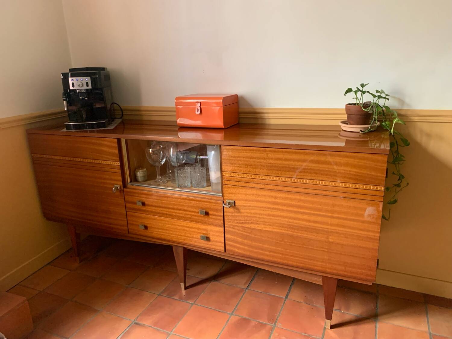 Three-part sideboard from 1960