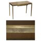 Bureau d'écriture moderne milieu du siècle Cartier Paris bronze cuir