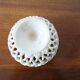 Christophe Pichon Uzes ceramic bowl, Pichon fruit bowl in a woven flower pattern