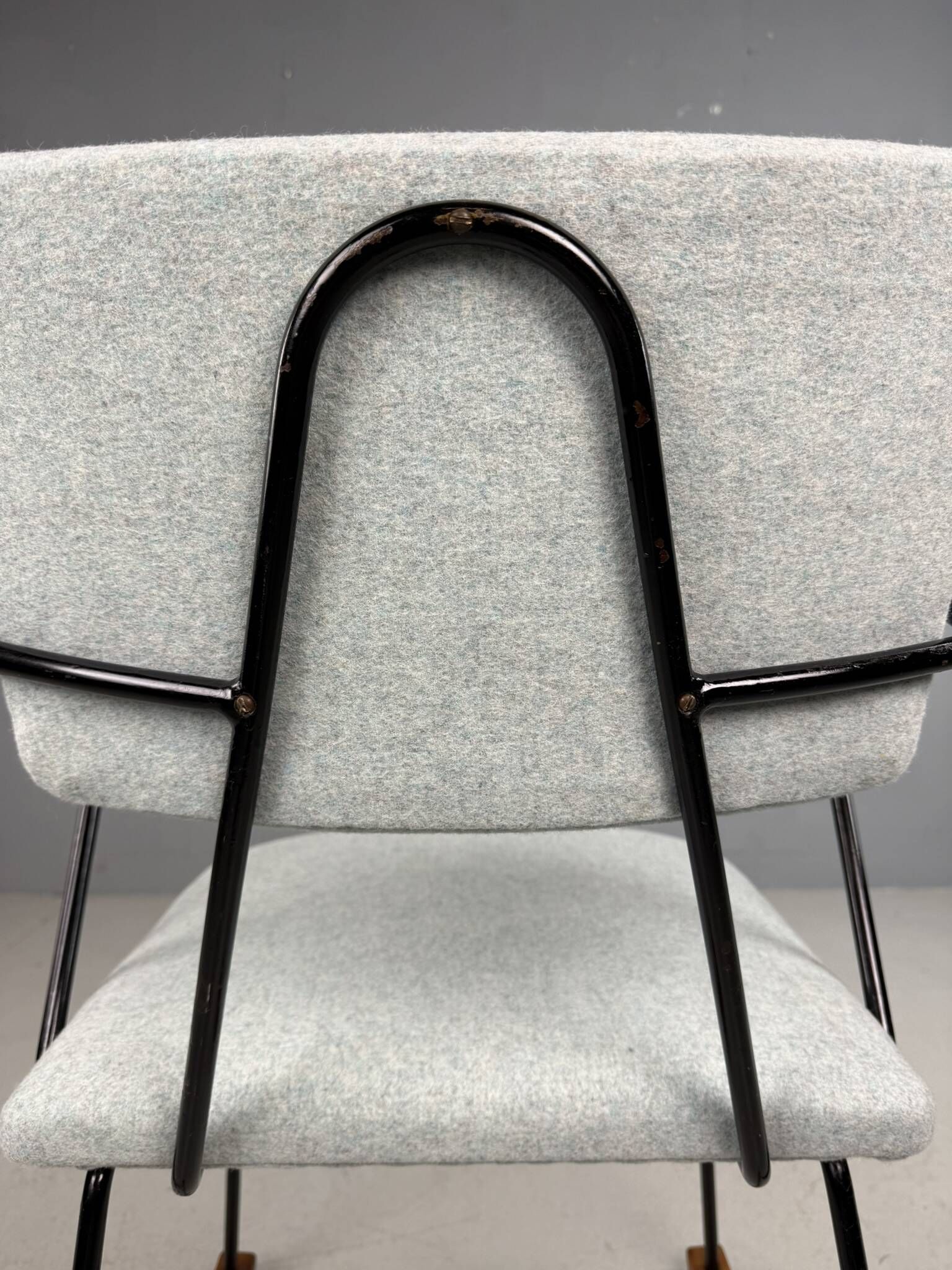 Rare Kembo rocking chair by WH Gispen, 1950s Netherlands