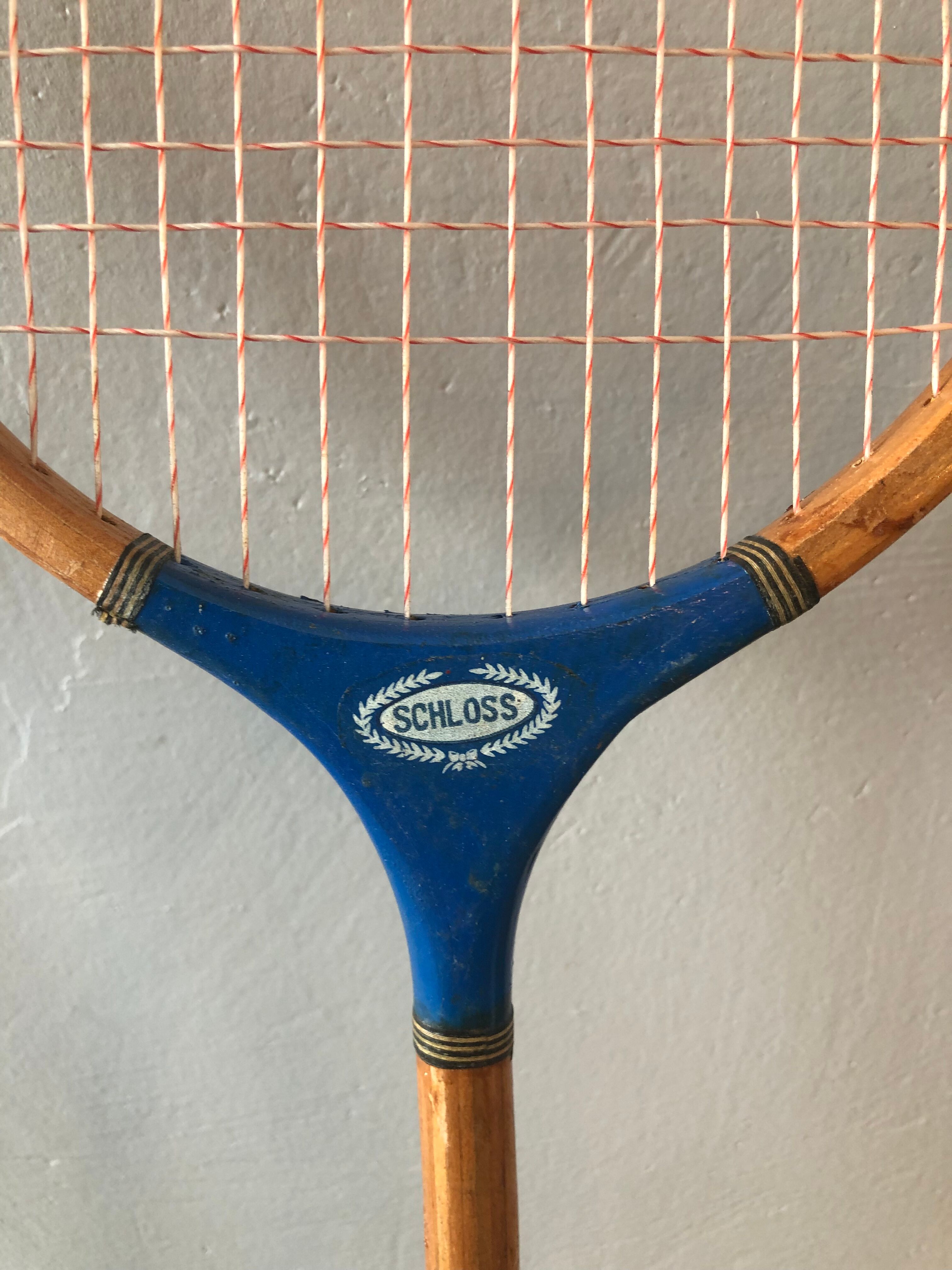2 vintage badminton rackets