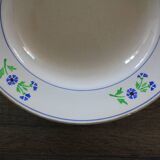 Deep plate KG Lunéville bluebell model