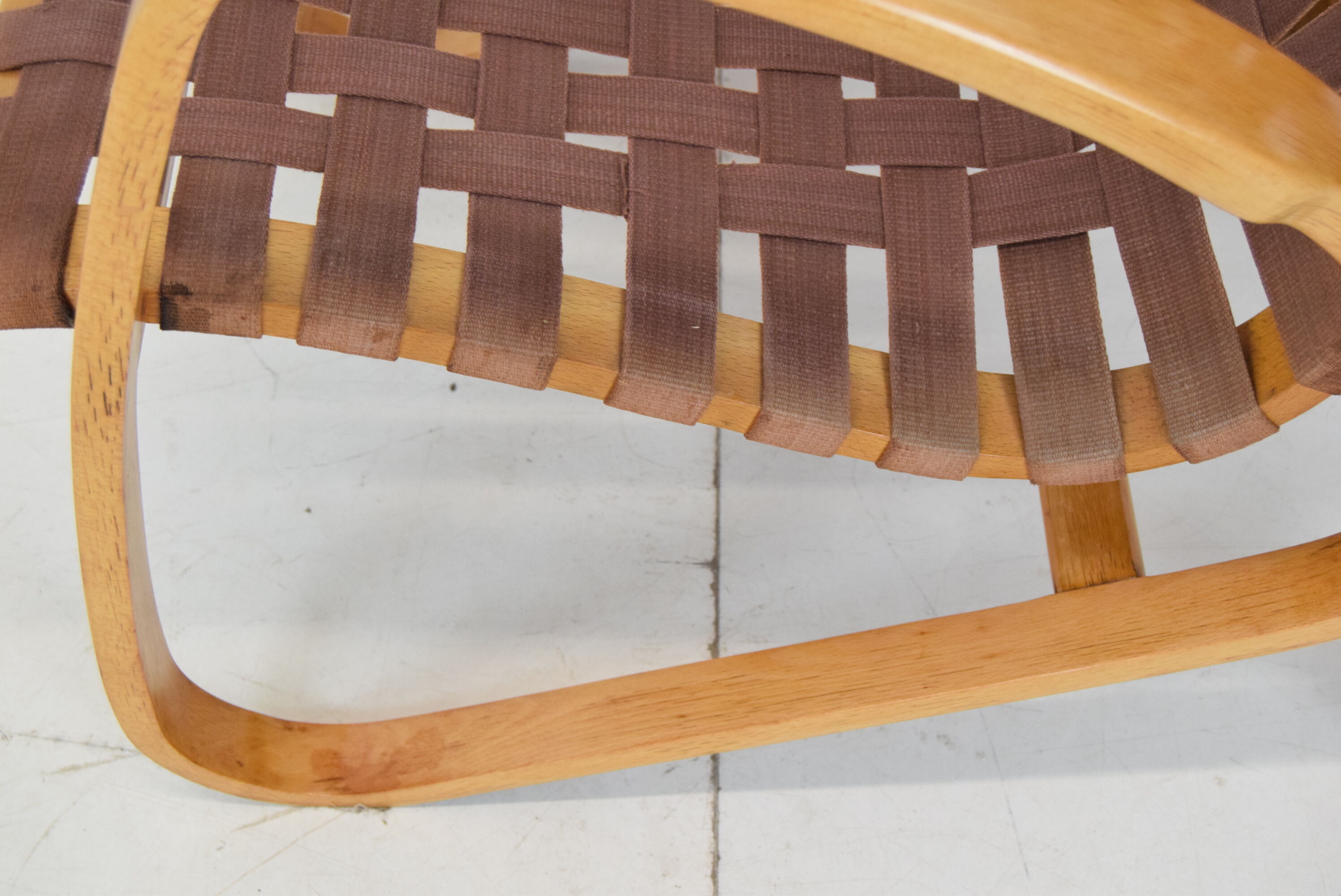 Bent Beechwood Armchair,Design Jan Vaněk,1930's.